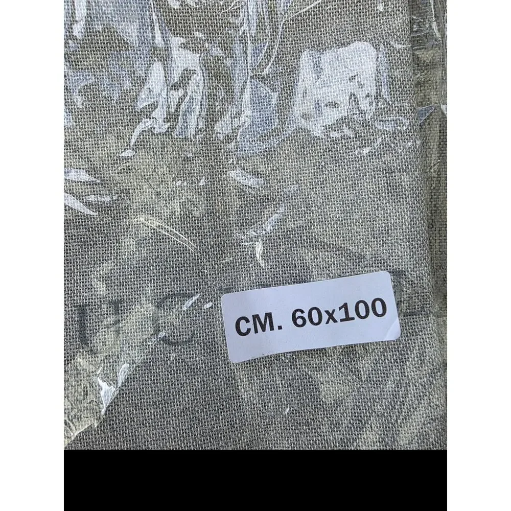 BRUNELLO CUCINELLI Set Of 2 Gray Cotton Linen Garment Bag 24